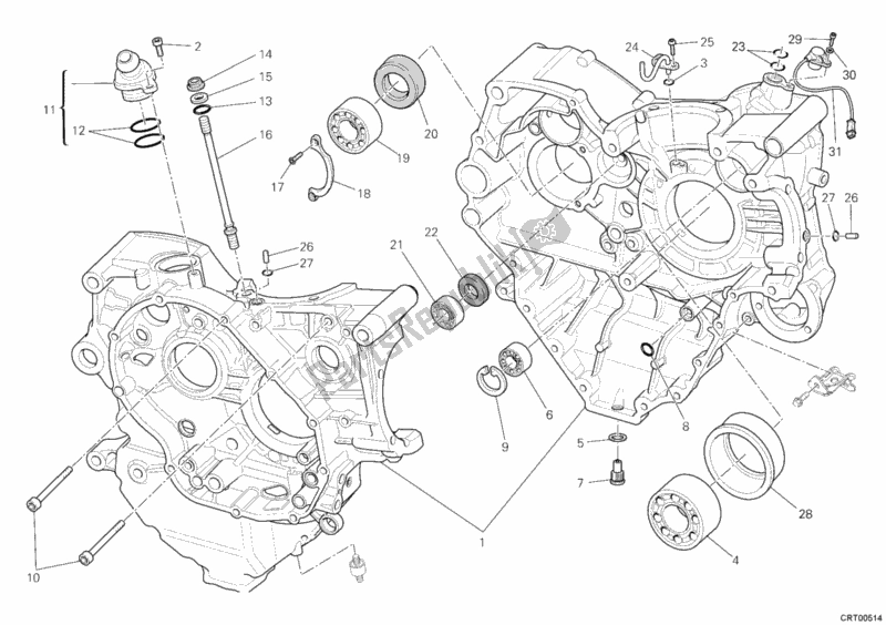 Wszystkie części do Korbowód Ducati Multistrada 1200 ABS 2010